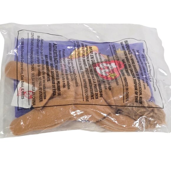 Ty Teenie Beanie Baby Plush Spunky Cocker Spaniel Dog Stuffed Animal McDonalds - Picture 2 of 2